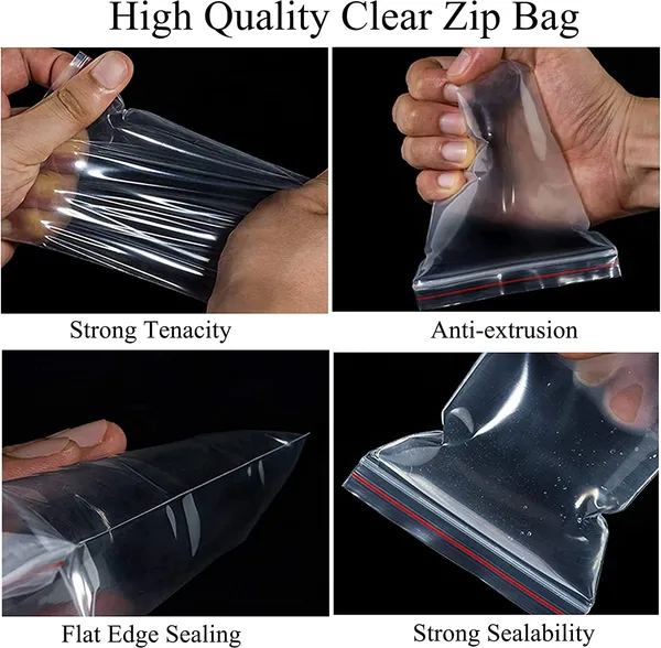 Classic_Eco_Friendly_Bags_3"_X_4"_Small_Ziplock_Plastic_Bags,_200Pcs_Reusable_Clear_Storage_Bags_For_Seeds,_Jewellery,_Samples,_Coins,_Pills,_Snacks_(3"X4")