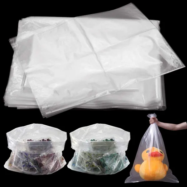 CLassiC_Eco_Friendly_Bags_Dny_-_Ldpe_Food_Grade_Polyethylene_Bag_|_Multipurpose_Packaging_And_Storing_Pouches|_51_Microns_Thickness_|_Pack_Of_100_Pcs_|_(1_Kg,_100),_Twist-Tite