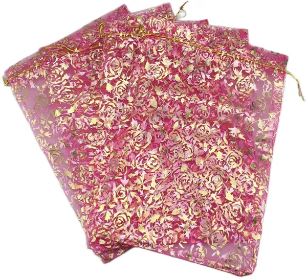 50_Pcs_Potli_Bags,_Organza_Pouches_6X8_Inches_With_Drawstring_Small_Potli_Bags_For_Return_Gifts_For_Wedding|_Party_|Baby_Shower|_Dry_Fruit_Pouches_(Purple)