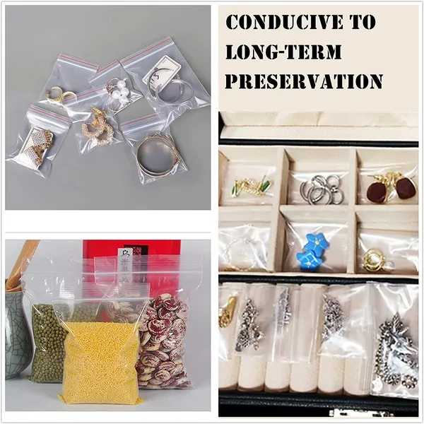 Classic_Eco_Friendly_Bags_2"_X_3"_Small_Ziplock_Plastic_Bags,_200Pcs_Reusable_Clear_Storage_Bags_For_Seeds,_Jewellery,_Samples,_Coins,_Pills,_Snacks_(2"X3")