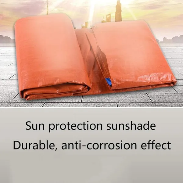 Smile_9FT_X_6FT_Tarpaulins_170_GSM_Virgin_HDPE_Sheet_Tirpal_Tadpatri_Tharpai_Thadika_Waterproof_Orange/Blue_Double_Color_Extra_Strong,_Reinforced_Eyelets,_UV_Resistant_(9X6-170_GSM)
