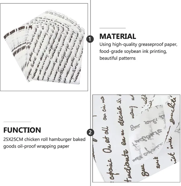 Classic_Eco_Friendly_Bags|Food_Wrapping_Paper_Sheets_Pack_Of_100_(10X10_Inch)