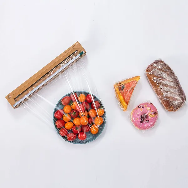 CLassiC_Eco_Friendly_Bags_MIRAGE_Compostable_Cling_|_Transparent_Foil_Wrap_Easy_to_Use_12"_x_100_Mtr,_Extra_Thick_|_Plastic_Wrap_for_Food,_Green_BPA_Free_Food_Wrap_(100_Mtr,_Pack_of_1)