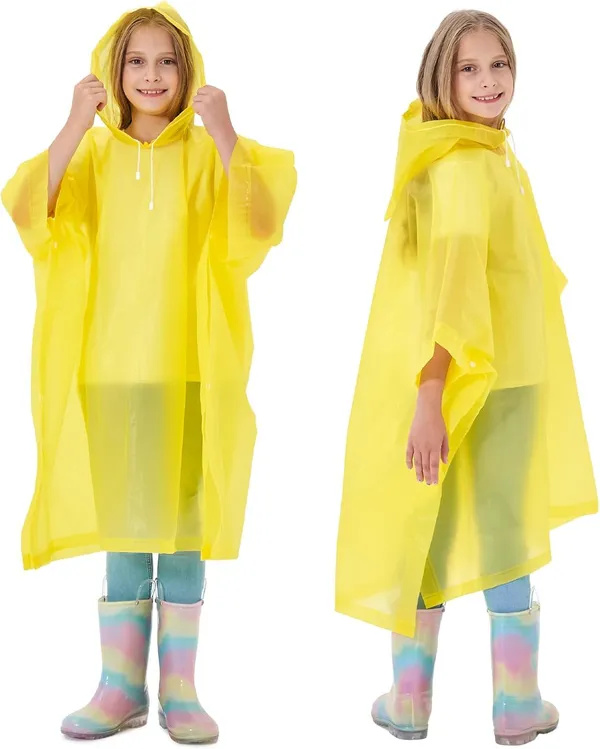 DNY_Rain_Coats_-_Reusable_EVA_Rain_Ponchos_for_Adults_Rain_Jackets_Raincoats_for_Men_&_Women_(Yellow)