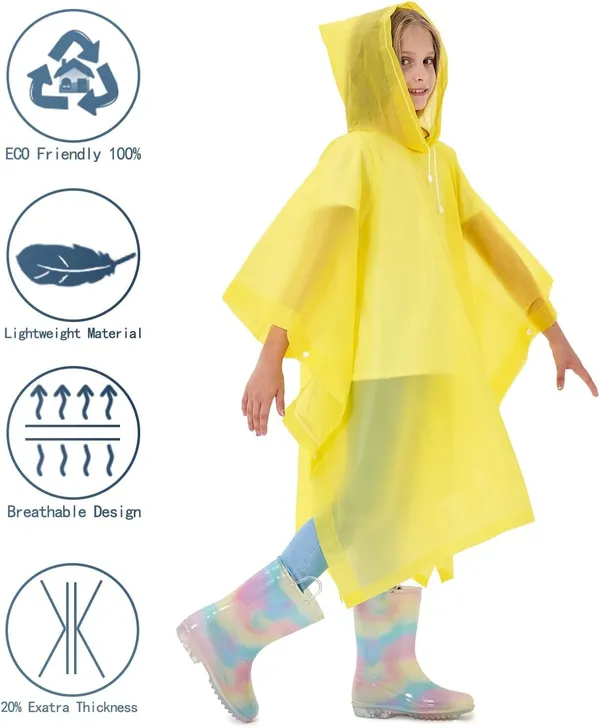 DNY_Rain_Coats_-_Reusable_EVA_Rain_Ponchos_for_Adults_Rain_Jackets_Raincoats_for_Men_&_Women_(Yellow)