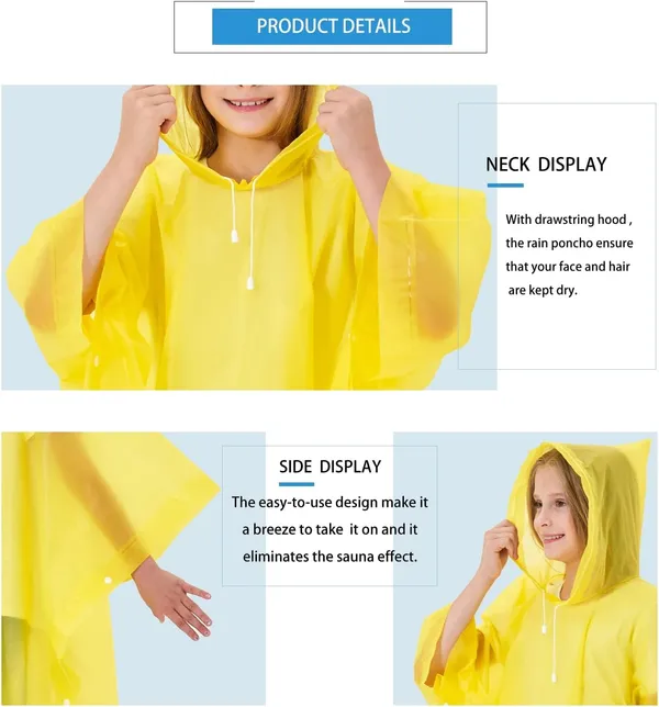 DNY_Rain_Coats_-_Reusable_EVA_Rain_Ponchos_for_Adults_Rain_Jackets_Raincoats_for_Men_&_Women_(Yellow)