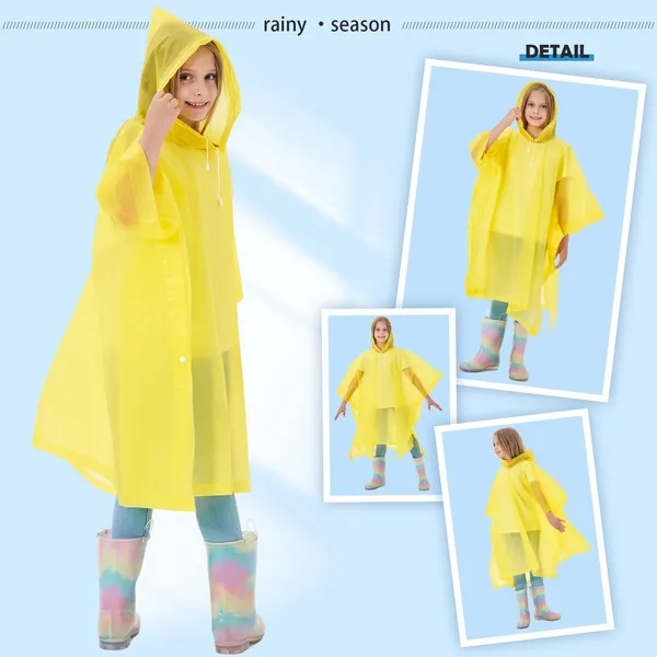 DNY_Rain_Coats_-_Reusable_EVA_Rain_Ponchos_for_Adults_Rain_Jackets_Raincoats_for_Men_&_Women_(Yellow)
