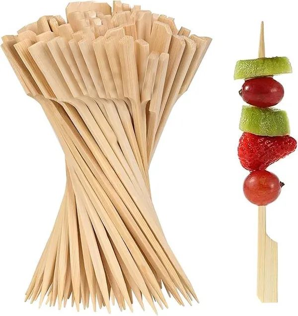 Bamboo_Skewers_100Pcs_Food_Appetizer_Toothpicks_Wide_Flat_Paddle_Bamboo_Wood_Picks_For_Cocktail_Appetizer_Fruit_Sandwich_Barbeque_Snacks,_Fondue_5_Inches