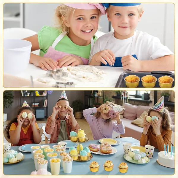 5_Oz_Gold_Aluminum_Foil_Baking_Cups_With_Lids_100_Pack_Disposable_Ramekins_For_Muffins,_Cupcakes,_Flan,_Creme_Brulee,_Mini_Cakes_Dessert_Containers_For_Parties_&_Weddings