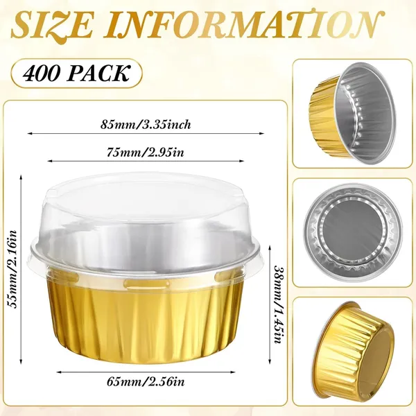 5_Oz_Gold_Aluminum_Foil_Baking_Cups_With_Lids_100_Pack_Disposable_Ramekins_For_Muffins,_Cupcakes,_Flan,_Creme_Brulee,_Mini_Cakes_Dessert_Containers_For_Parties_&_Weddings