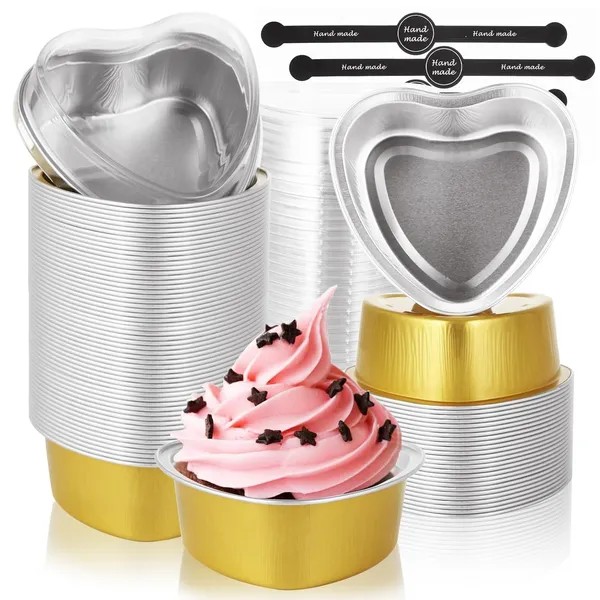Heart_Shaped_Cake_Pans_With_Lids_&_Stickers_50_Pack_Gold_Aluminum_Foil_Disposable_Mini_Cake_Molds_For_Valentine�?¢â�??¬â�??¢S_Day,_Mother�?¢â�??¬â�??¢S_Day,_Wedding,_Birthday,_Baking_&_Gifts