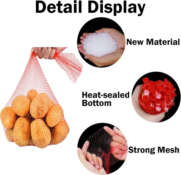 CLassiC_Eco_Friendly_Bags_100Pcs_Onion_Reusable_Mesh_Bags,_Portable_Produce_Bag_Nylon_Mesh,_24_Nylon_Mesh_Net_Bags_For_Vegetables_Seafood_Grocery_Toys_Fruits,_Storage_Poly_Bags_(Medium_24"_Red,_100)