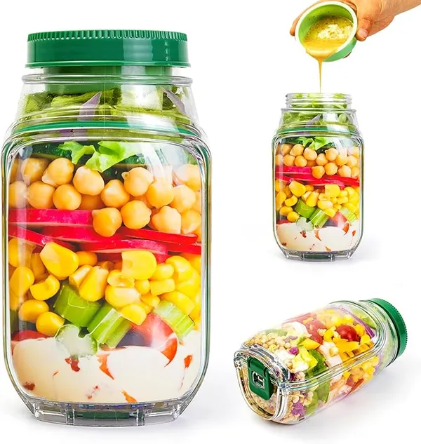 Salad_To_Go_Food_Container_�??_Durable_Food_Grade_Salad_Jar_with_Side_Opening_�??_Anti-Sogging_Food_Containers_for_Lunch,_Meal_Prepping_�??_Non-BPA_Dishwasher_and_Microwave_Safe_Tritan