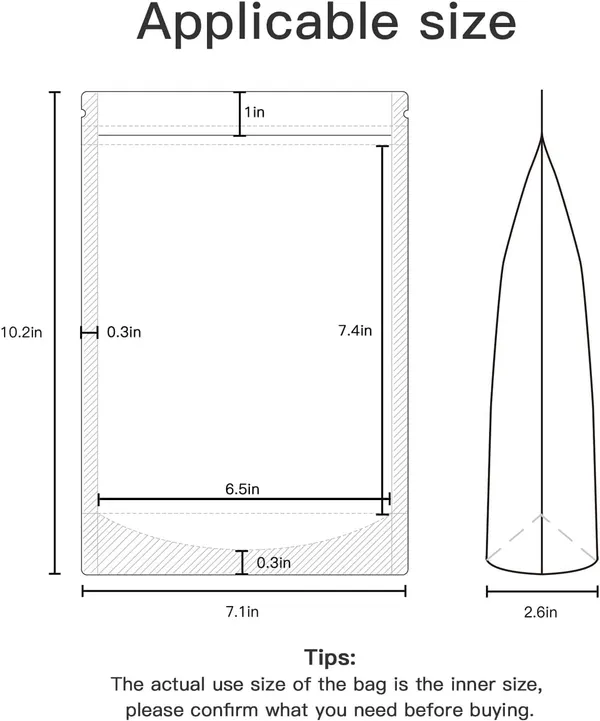 Dny_Waterproof,_Leakproof,_Airtight_Multi-Purpose_Storage_With_Top_Notch_|_Reusable_Zip_Lock_Stand_Up_Pouches_|_Silver_&_Transparent_(20,_1000_Grams)