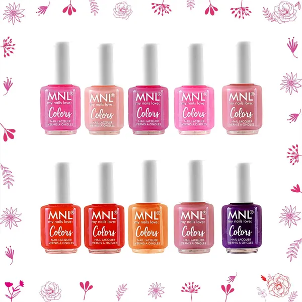 Multicolor_Mnl_Glossy_Mini_Nail_Polish_Rose_Collection_For_Women_(Set_Of_10)