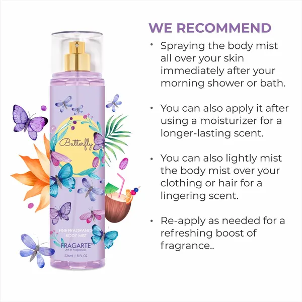 Fragarte__Butterfly__Body_Mist_For_Unisex