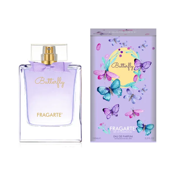FRAGARTE_Butterfly_Eau_De_Parfum_–_Soft_Floral_Long-Lasting_Perfume_|_Elegant_&_Feminine_Fragrance_|_100ml
