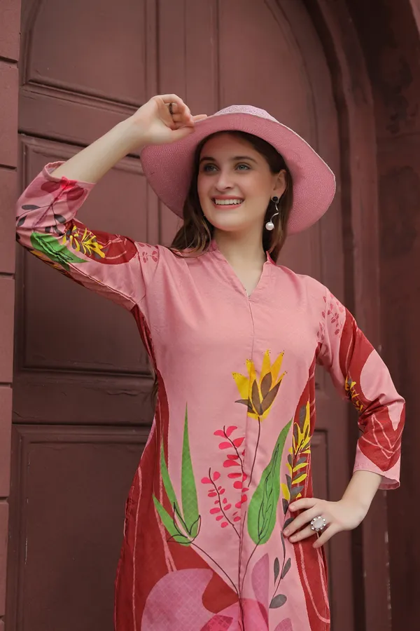 Rust_Rayon_Printed_Co-Ords_Set_For_Women