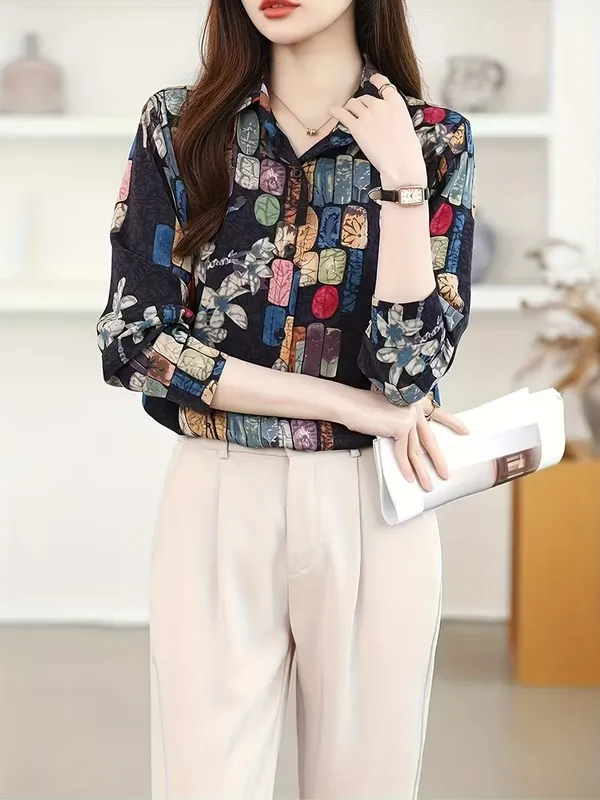 Stylish_Multicolor_Printed_SATIN_Shirt_for_Women