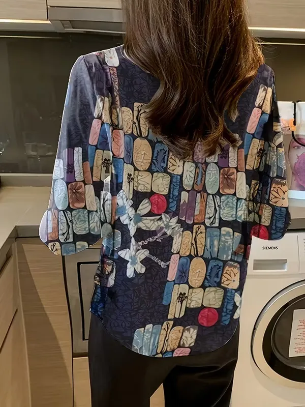 Stylish_Multicolor_Printed_SATIN_Shirt_for_Women