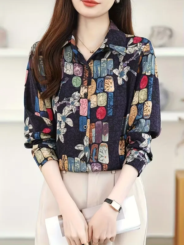 Stylish_Multicolor_Printed_SATIN_Shirt_for_Women