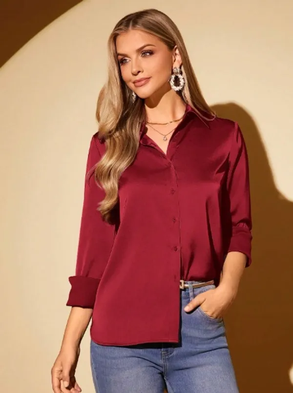Women’s_Premium_Satin_Button-Down_Shirt_|_Elegant_Solid_Color_Formal_Top_|_Office_Wear_&_Party_Wear_Long_Sleeve_Blouse