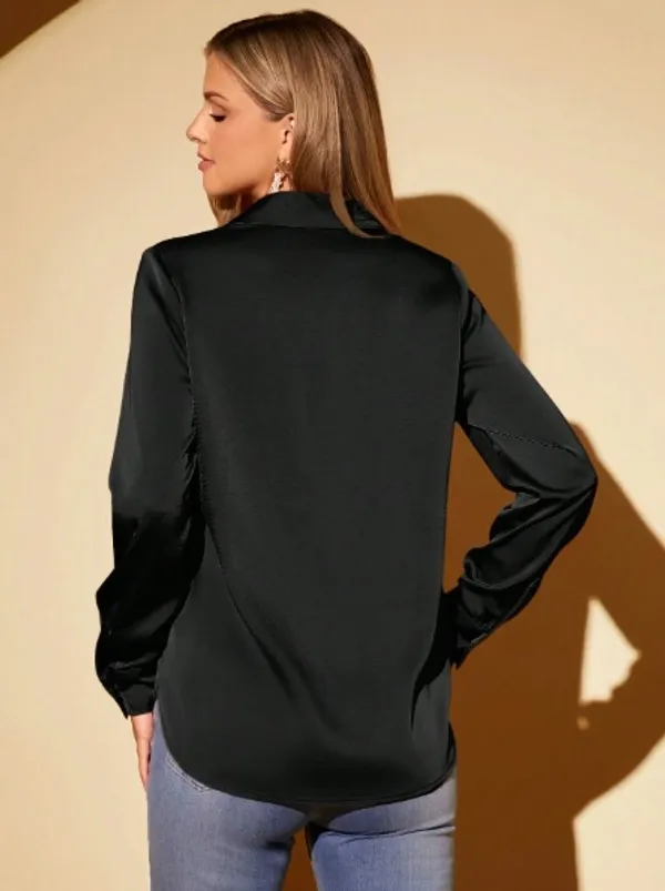 Women’s_Premium_Satin_Button-Down_Shirt_|_Elegant_Solid_Color_Formal_Top_|_Office_Wear_&_Party_Wear_Long_Sleeve_Blouse