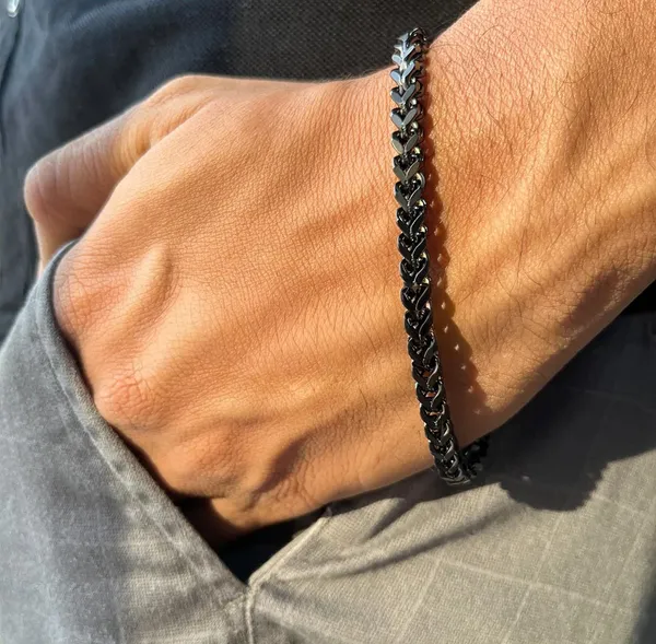 Black_Stainless_Steel_Premium_&_Elegant_Bracelet_For_Men