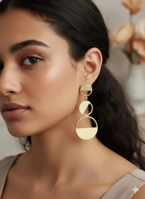 Gold_Platting_-_Lunar_Cascade_Brass_Earrings