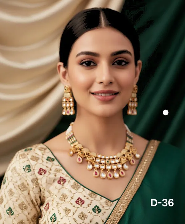 Brass_High_Gold_Sorasky_Set_with_Earrings