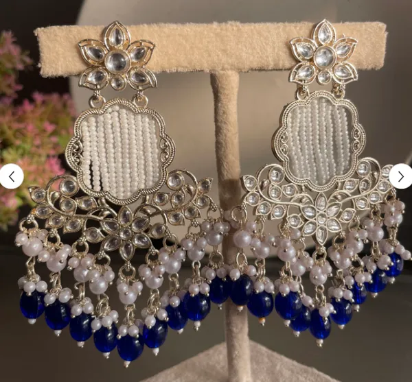 Dark_Blue_Shreya_Kundan_Earrings_For_Women