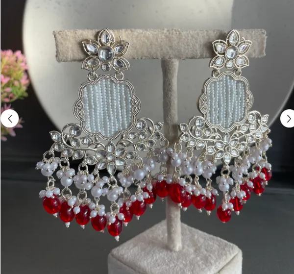 Red_Shreya_Kundan_Earrings_For_Women