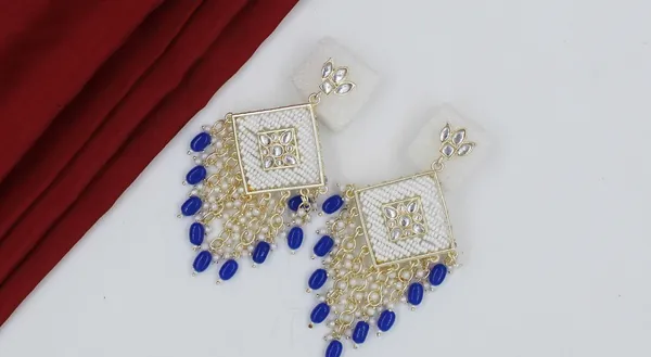 Dark_Blue_Shaan_Kundan_Moti_Earrings_For_Women