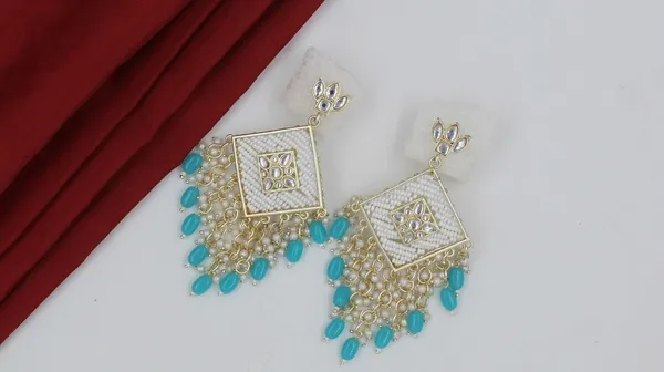 Light_Blue_Shaan_Kundan_Moti_Earrings_For_Women