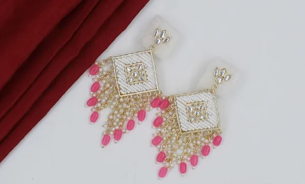 Pink_Shaan_Kundan_Moti_Earrings_For_Women