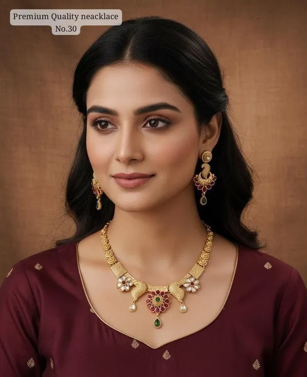 Premium_Quality_Necklace_with_Earrings