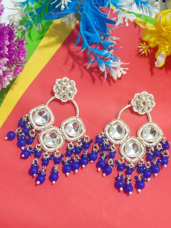 Seher_Luxurious_Kundan_Layered__Dark_Blue_Chandbalis