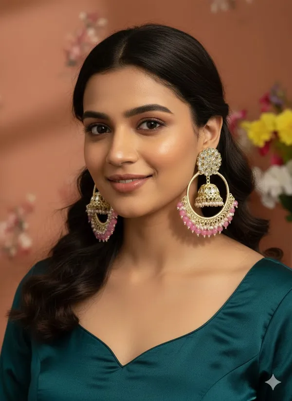 Shaheen_Luxurious_Kundan_Layered_Chandbalis