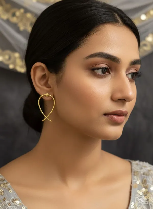 Gold_Platting_-_Criss_Cross_Handmade_Brass_Earrings_For_Women
