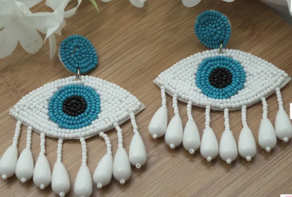Evil_Eye_-_White_-_Handmade_Beaded_Earrings_for_Quirky_Fashionistas