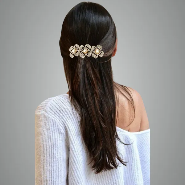 Elegant_Black_Base_Hair_Comb_With_4-Petal_Artificial_Flowers,_Crystal_Bead_Adornments,_And_Pearl_Center_For_Weddings_And_Special_Occasions