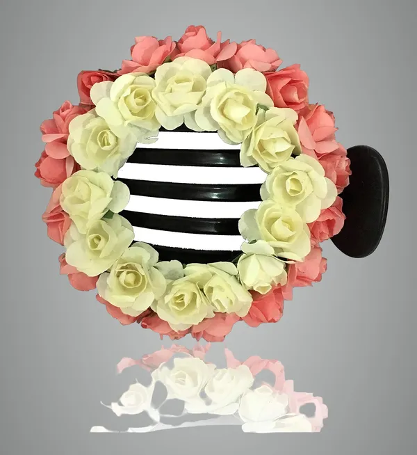 Peach_Hair_Clutchers_For_Women_&_Girls