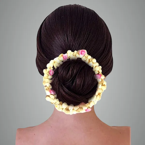 Baby_Pink_Artificial_Mogra_And_Paper_Rose_Hair_Gajra_For_Weddings_And_Festivals