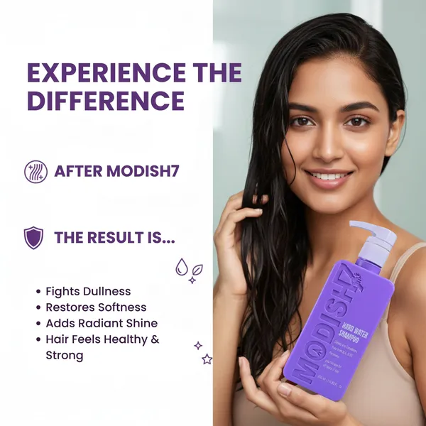 Modish7_Hard_Water_Shampoo_350Ml_Sls_&_Paraben_Free_All_Hair_Types_1183_Fl_Oz_Purple_Use_For_All_Types_Hair