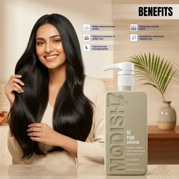 Modish7_Repair_Shampoo_350ml_–_Advanced_Hair_Repair_&_Strength_Formula
