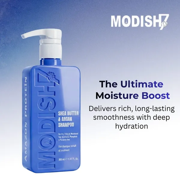 Modish7_Shea_Butter_and_Argan_Shampoo_350_Ml_Advance_formula_Hydrating_Repairing_Shampoo_For_Damaged_Dry_Hair_Unisex