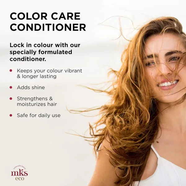 Mks_Eco_Color_Care_Shampoo_296Ml_Sunflower_Scent_Protect_Prolong_Hair_Color_Add_Shine_With_Moroccan_Argan_Oil_Hemp_Seed_Oil_Vegan_Sulfate_Free_Cruelty_Free_Daily_Use