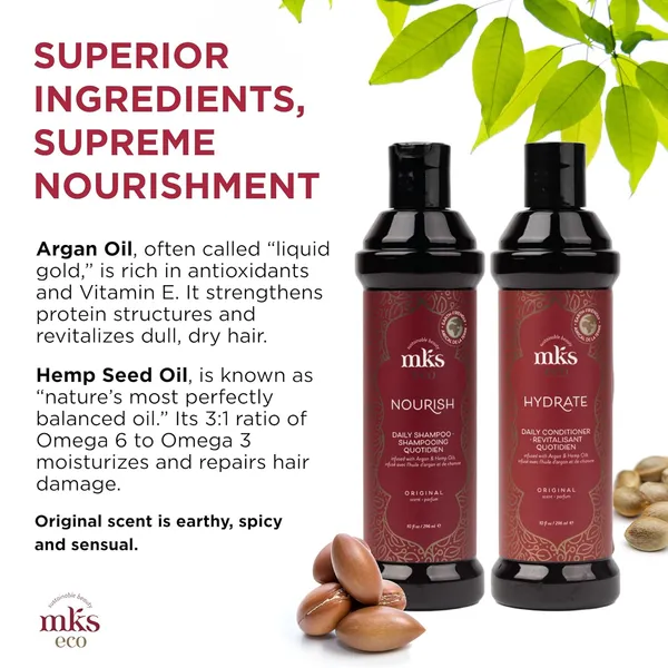 Mks_Eco_Nourish_Shampoo_Original_Scent_(10_Fl_Oz)_296_Ml_+_Eco_Hydrate_Conditioner_Original_Scent_(10_Fl_Oz)_Moroccan_Argan_Oil_Hemp_Seed_Oil_Vegan_Cruelty_Free_296_Ml