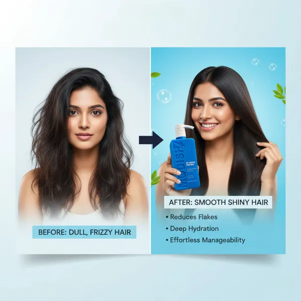 Modish7_Anti_Dandruff_Hair_Conditioner_350Ml_For_Smooth_&_Nourished_Hair