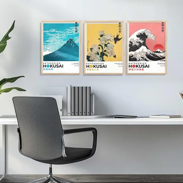 Multicolor_Aesthetic_Nature_Arts_Posters_With_Frames_For_Bedroom_Living_Room_Gaming_Room_Wall_Decor_(Set_Of_3)_(13_X_17_Inch)